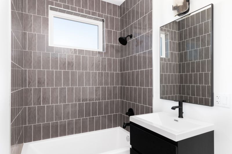 Bathroom with Custom Tile Work