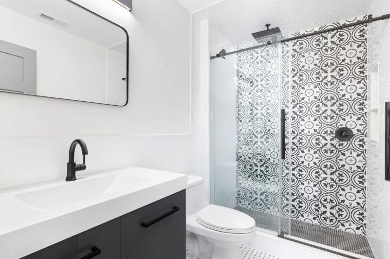 Tiled Shower Stall